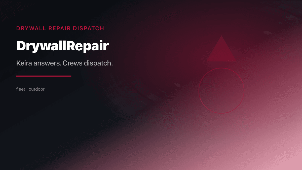 Drywall Repair Dispatch preview