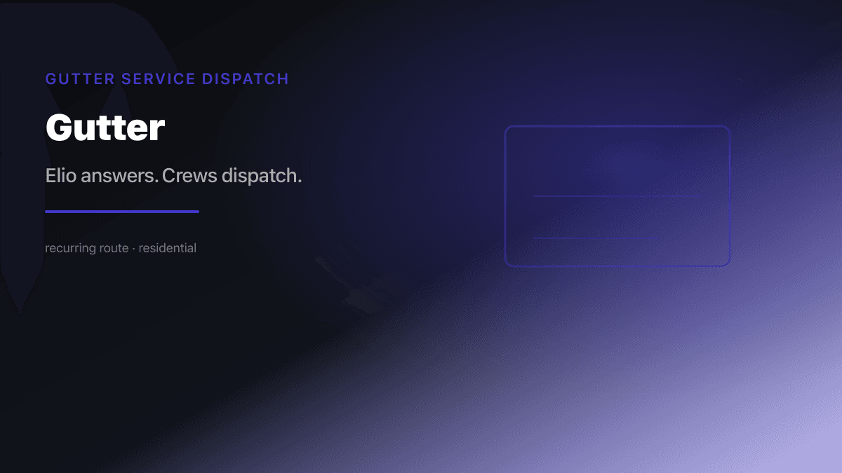 Gutter Dispatch preview