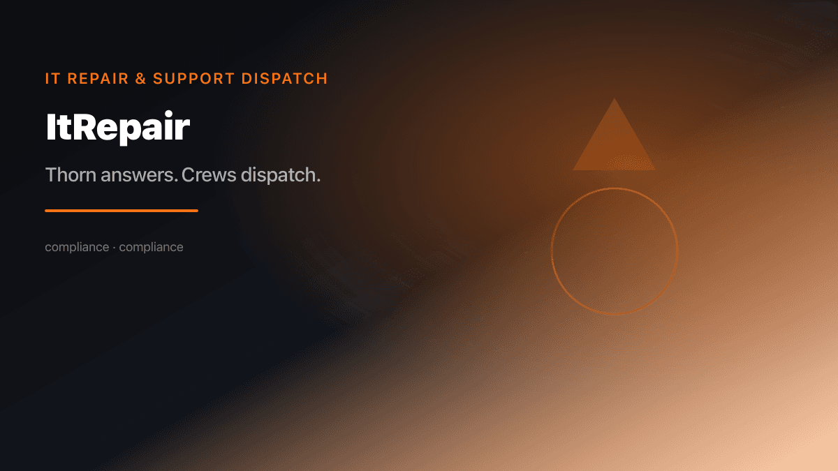 It Repair Dispatch preview